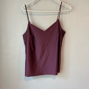 Commando Women’s Cabernet Smooth Satin Camisole L72722 Size Medium